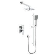 Vogt SET.KG.210.214 Kapfenberg 2-Way PB Set - Rainhead and Handheld - 4" Ceiling Arm