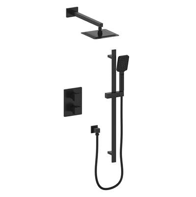 Vogt SET.KG.220.214 Kapfenberg 2-Way TH Set - Rainhead and Handheld - 4" Ceiling Arm