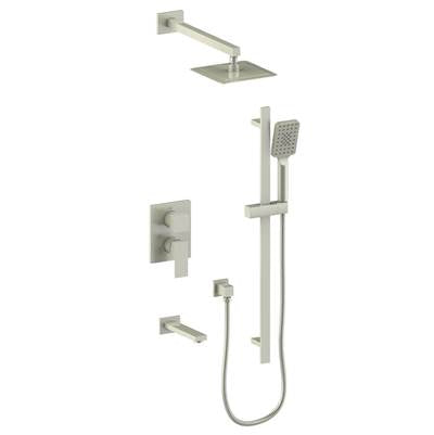 Vogt SET.KG.310.314 Kapfenberg 3-Way PB Shower Set - 4" Ceiling Arm