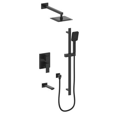 Vogt SET.KG.310.314 Kapfenberg 3-Way PB Shower Set - 4" Ceiling Arm