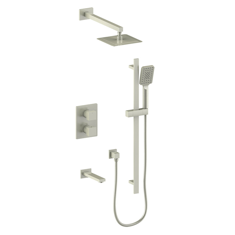 Vogt SET.KG.320.314 Kapfenberg 3-Way TH Shower Set - 4" Ceiling Arm