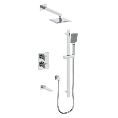 Vogt SET.KG.320.318 Kapfenberg 3-Way TH Shower Set - 8" Ceiling Arm