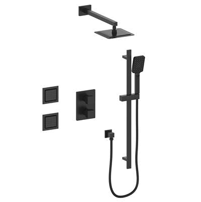 Vogt SET.KG.320.710 Kapfenberg 3-Way TH Shower Set with Body Jets