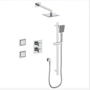 Vogt SET.KG.320.718 Kapfenberg 3-Way TH Shower Set with Body Jets - 8" Ceiling Arm