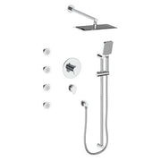 Vogt SET.LN.141.810 Lusten 3 / 4" TH Shower Set with Exposed Body Jets