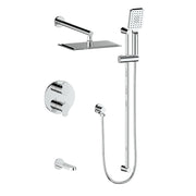 Vogt SET.LN.320.318 Lusten 3-Way TH Shower Set - 8" Ceiling Arm