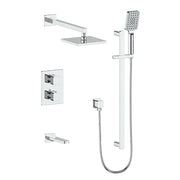 Vogt SET.NU.320.318 Niveau 3-Way TH Shower Set - 8" Ceiling Arm