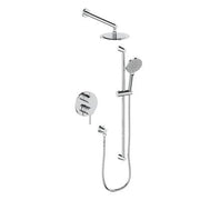 Vogt SET.WL.210.218 Worgl 2-Way PB Set - Rainhead and Handheld - 8" Ceiling Arm