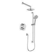 Vogt SET.WL.220.218 Worgl 2-Way TH Set - Rainhead and Handheld - 8" Ceiling Arm