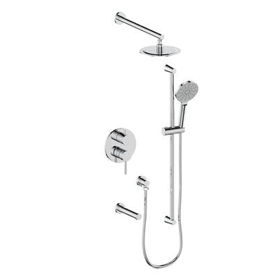 Vogt SET.WL.310.314 Worgl 3-Way PB Shower Set - 4" Ceiling Arm