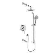 Vogt SET.WL.310.318 Worgl 3-Way PB Shower Set - 8" Ceiling Arm