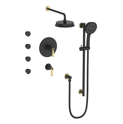 Vogt SET.Z1.141.810 Zehn 3 / 4" TH Set with Exposed Jets