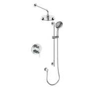 Vogt SET.Z1.220.214 Zehn 2-Way TH Set - Rainhead and Handheld - 4" Ceiling Arm