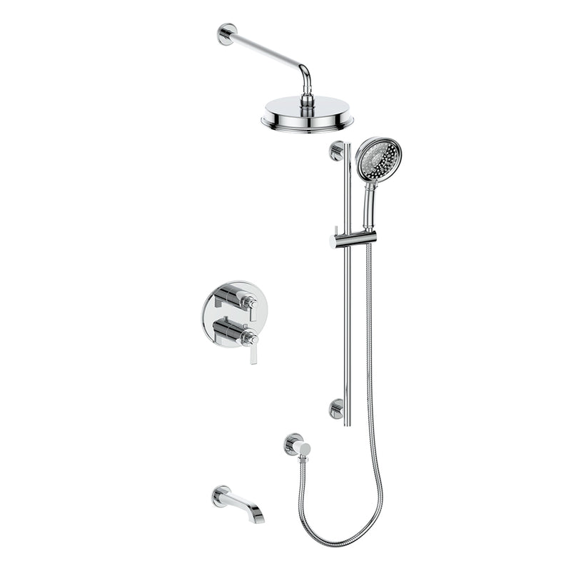 Vogt SET.Z1.320.314 Zehn 3-Way TH Set - 4" Ceiling Arm