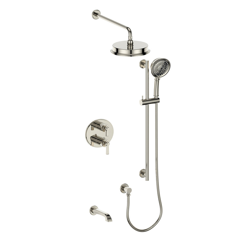 Vogt SET.Z1.320.318 Zehn 3-Way TH Set - 8" Ceiling Arm