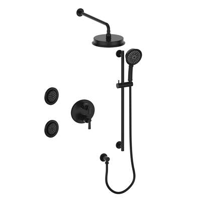 Vogt SET.Z1.320.718 Zehn 3-Way TH Set with Jets - 8" Ceiling Arm