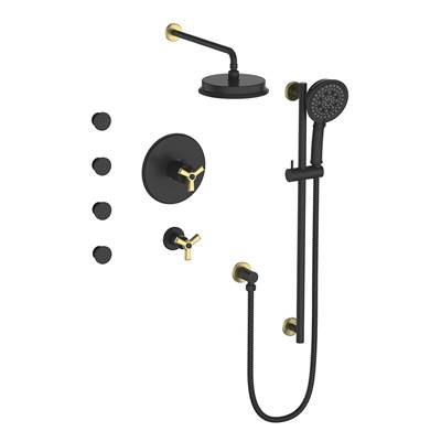 Vogt SET.Z3.141.810 Zehn 3 / 4" TH Set with Exposed Jets