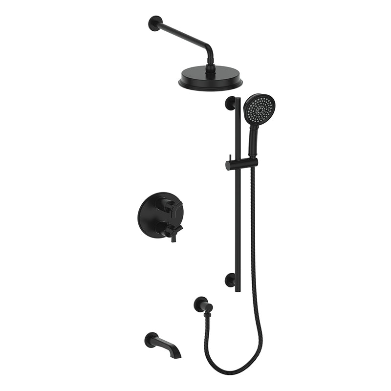 Vogt SET.Z3.320.318 Zehn 3-Way TH Set - 8" Ceiling Arm