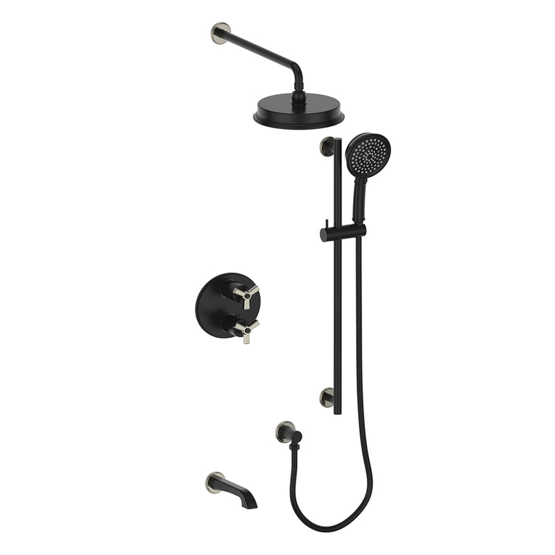 Vogt SET.Z3.320.318 Zehn 3-Way TH Set - 8" Ceiling Arm