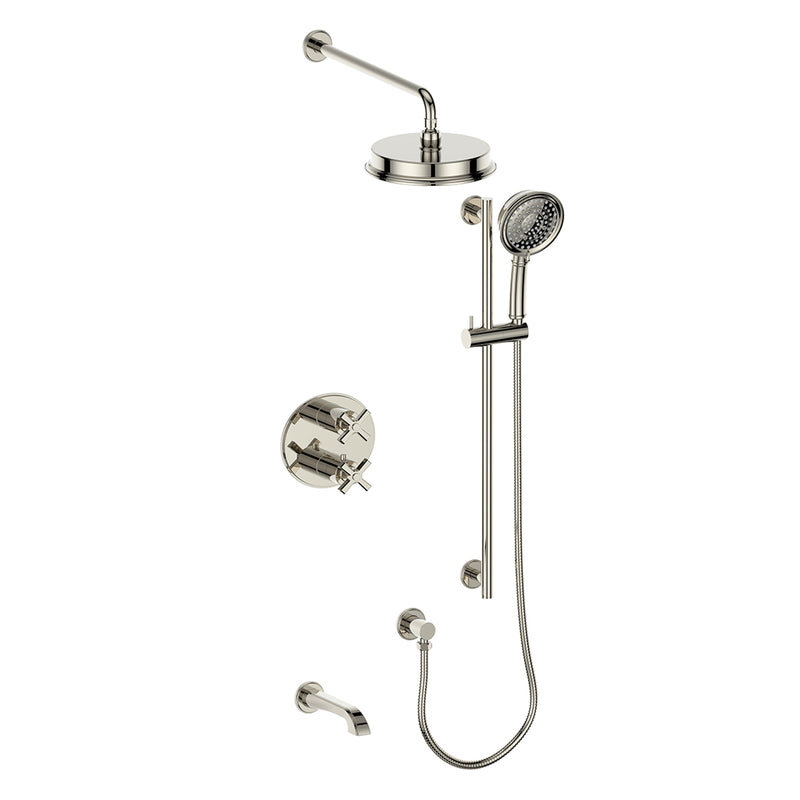 Vogt SET.Z4.320.318 Zehn 3-Way TH Set - 8" Ceiling Arm