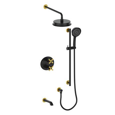 Vogt SET.Z4.320.318 Zehn 3-Way TH Set - 8" Ceiling Arm