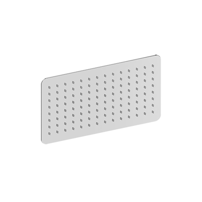 Vogt SH.04.0812 8" X 12" Rectangular Stainless Steel Shower Head