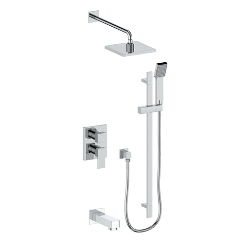 Vogt TM.AP.310.318 Kapfenberg Trim For 3-Way PB Shower Set - 8" Ceiling Arm