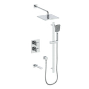 Vogt TM.AP.320.320 Kapfenberg Trim For 3-Way TH Shower Set with 10" Rainhead