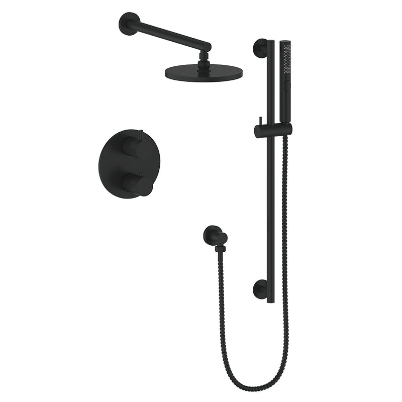 Vogt TM.DA.220.214 Drava Trim For 2-Way TH Set - Rainhead and Handheld - 4" Ceiling Arm