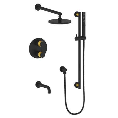 Vogt TM.DA.320.314 Drava Trim For 3-Way TH Shower Set - 4" Ceiling Arm