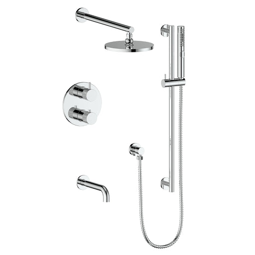 Vogt TM.DA.320.318 Drava Trim For 3-Way TH Shower Set - 8" Ceiling Arm