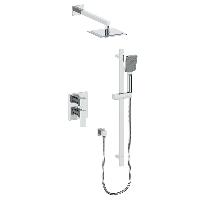 Vogt TM.KG.210.210 Kapfenberg Trim For 2-Way PB Set - Rainhead and Handheld
