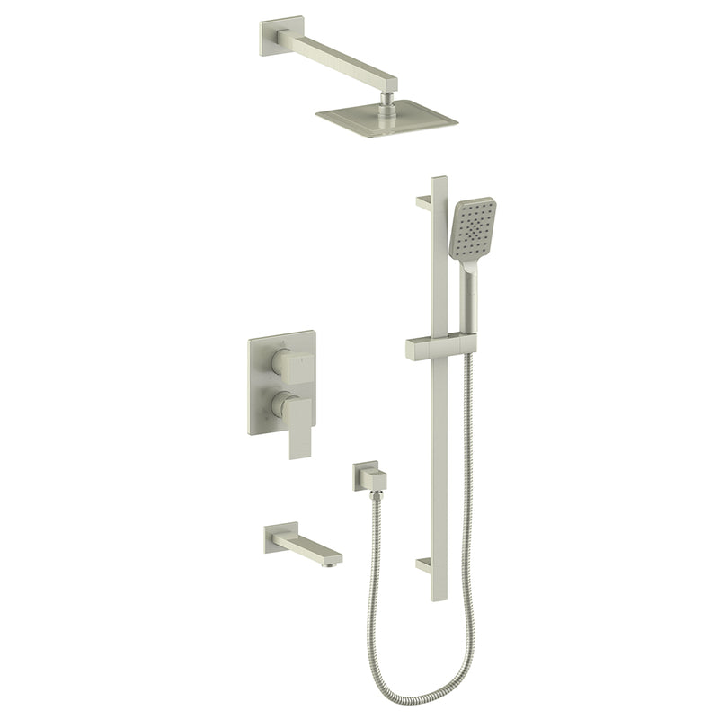 Vogt TM.KG.310.314 Kapfenberg Trim For 3-Way PB Shower Set - 4" Ceiling Arm