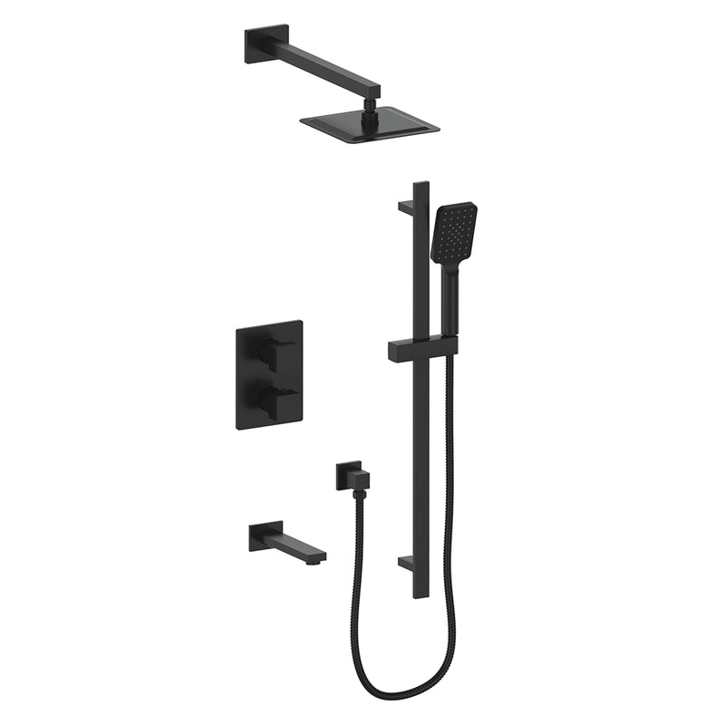 Vogt TM.KG.320.318 Kapfenberg Trim For 3-Way TH Shower Set - 8" Ceiling Arm