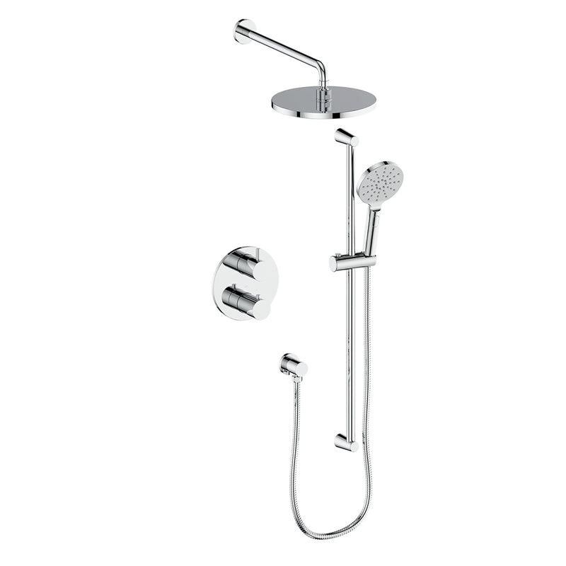 Vogt TM.OR.220.224 Worgl Trim For 2-Way TH Set - 10" Rainhead and Handheld 4" Ceiling Arm