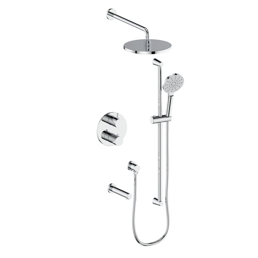 Vogt TM.OR.320.328 Worgl Trim For 3-Way TH Shower Set with 10" Rainhead - 8" Ceiling Arm