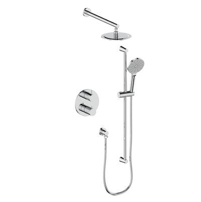 Vogt TM.WL.220.218 Worgl Trim For 2-Way TH Set - Rainhead and Handheld - 8" Ceiling Arm