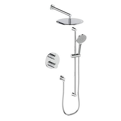 Vogt TM.WL.220.234 Worgl Trim For 2-Way TH Set - 12" Rainhead and Handheld - 4" Ceiling Arm