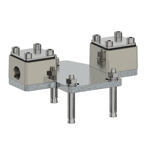 Vogt VE.2100 Rough For Zehn Floor Mount Tub Filler