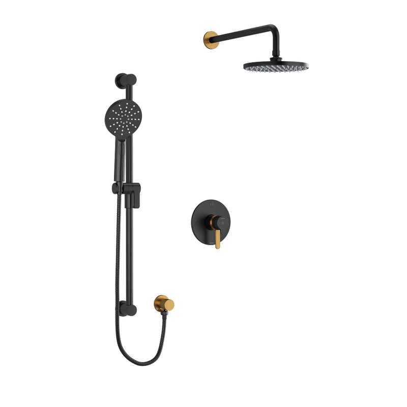Riobel Nibi TKIT323NB Shower Kit 323 Trim (Without Rough-in)