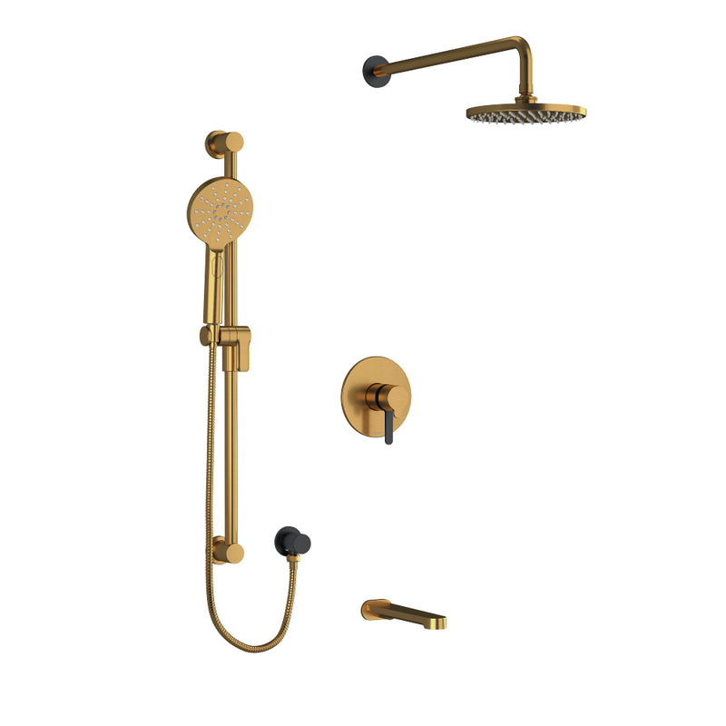 Riobel Nibi TKIT1345NB Shower Kit 1345 Trim (Without Rough-in)