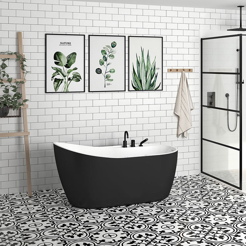 Zitta Idea black tub 60 x 31½ x 30