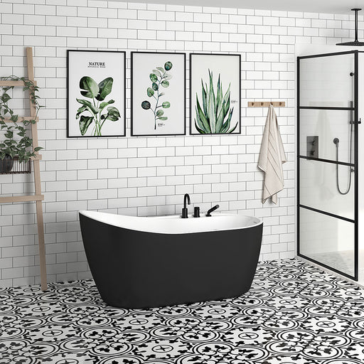 Zitta Idea black tub 60 x 31½ x 30