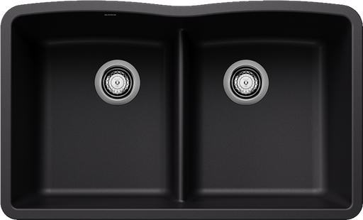 BLANCO DIAMOND U 2 LOW DIVIDE COAL BLACK