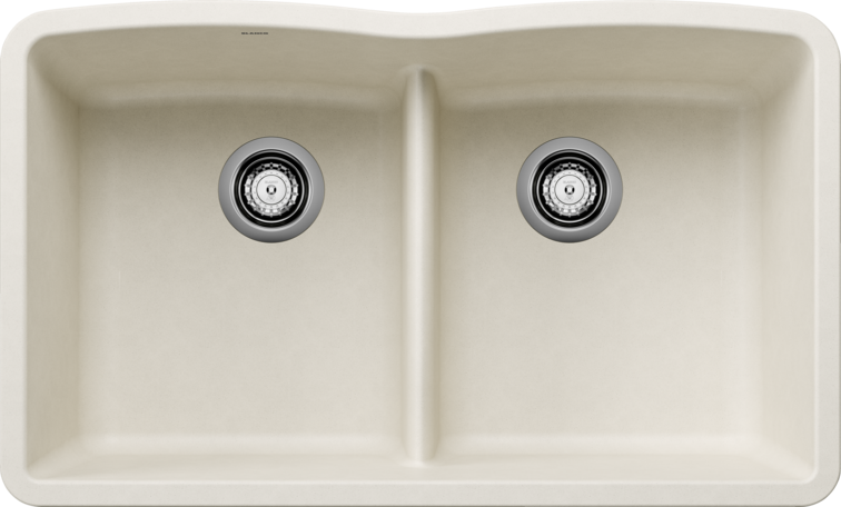 BLANCO DIAMOND U2 LOW DIVIDE SOFT WHITE