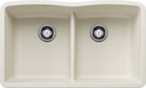 BLANCO DIAMOND U2 LOW DIVIDE SOFT WHITE