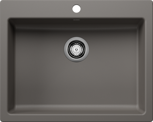 BLANCO PRECIS SINGLE 25 ADA DUAL MOUNT VOLCANO GRAY