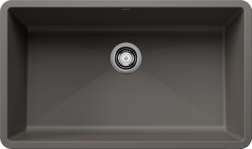 BLANCO PRECIS U SUPER SINGLE VOLCANO GRAY