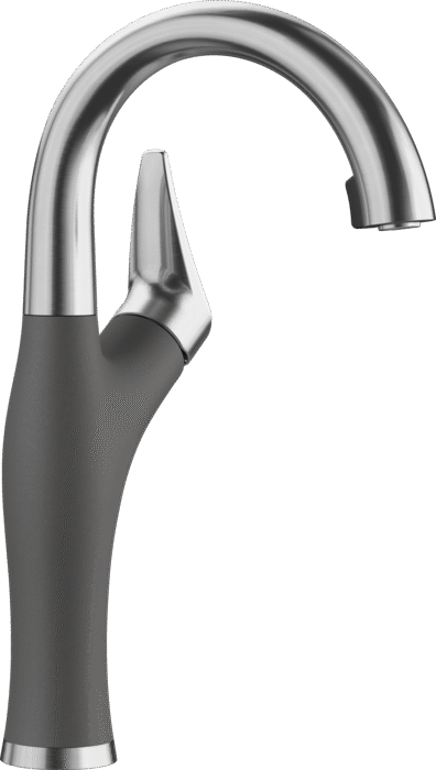 BLANCO ARTONA BAR 1.5 GPM PVD STEEL/CINDER