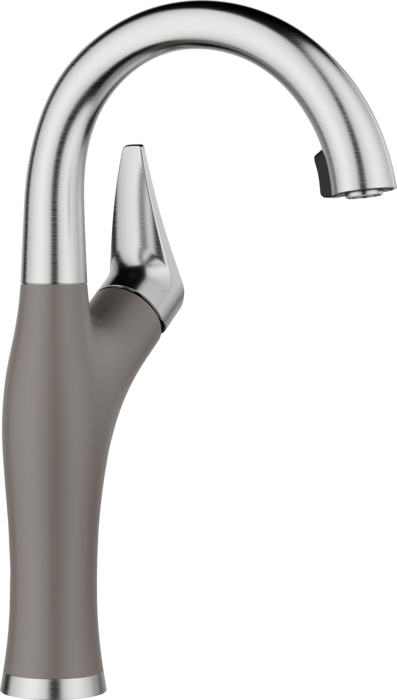 BLANCO ARTONA BAR 1.5 GPM PVD/VOLCANO GRAY